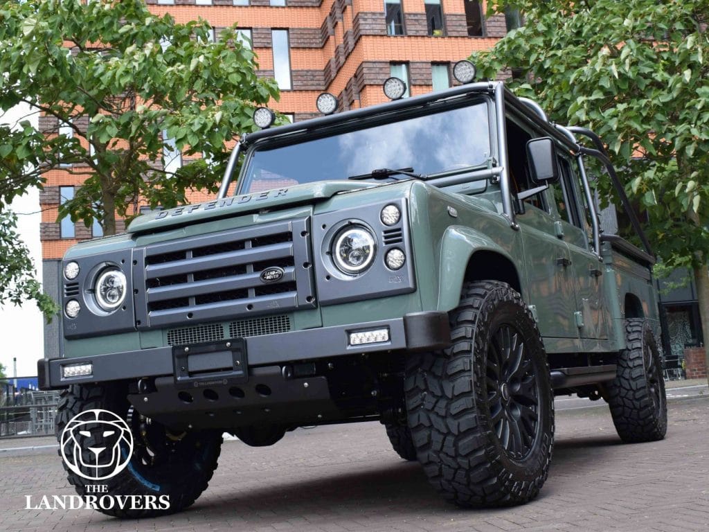 heritage restomod land rover defender conversion