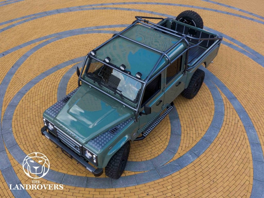 heritage custom built land rover restomod