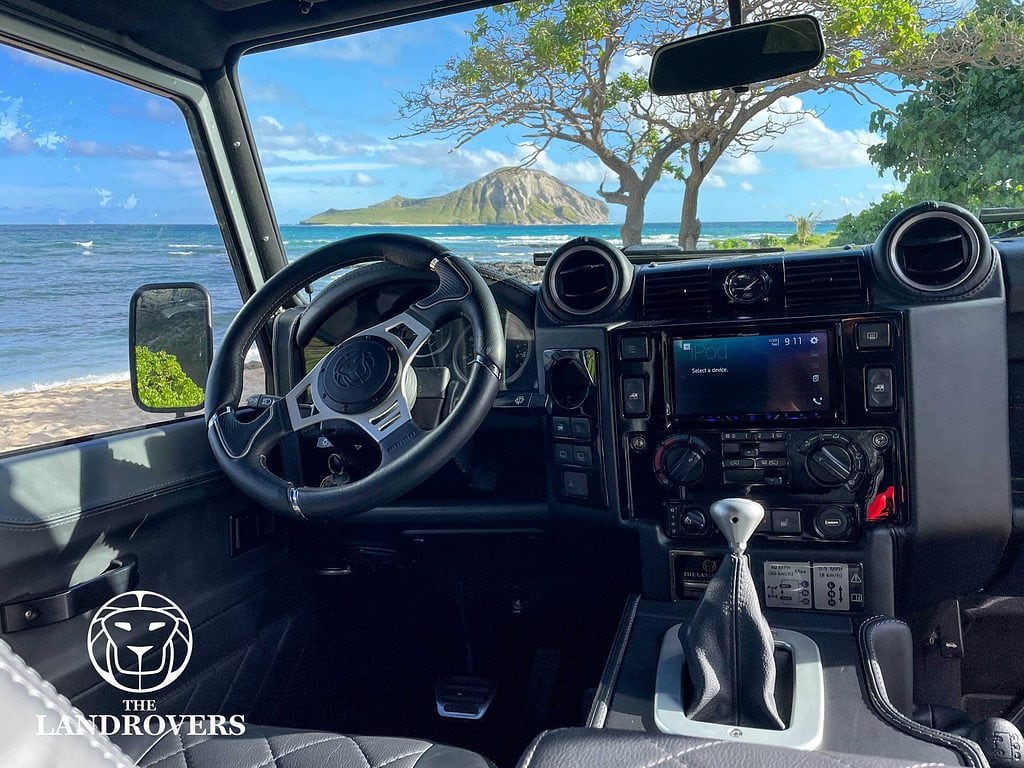 custom land rover defender - restomod defender