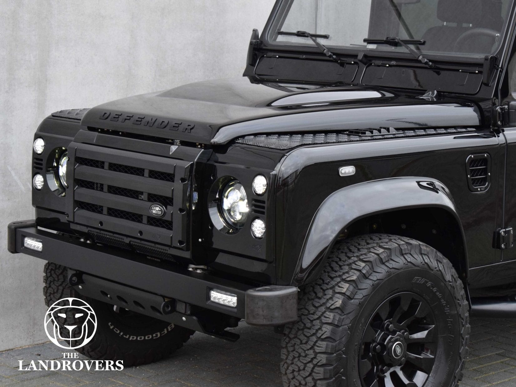 The African Dark Knight The Landrovers