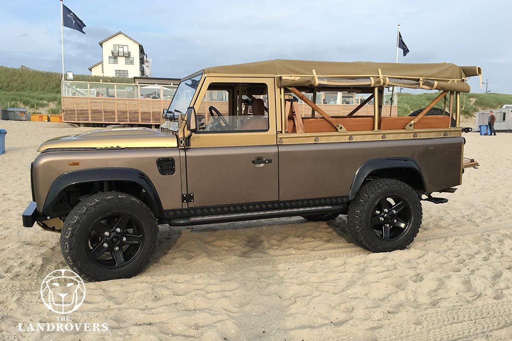 Custom Built Land Rover Defender Gold Beach