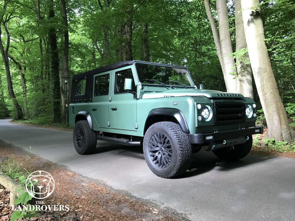 Custom & Modified Green Land Rover Defender