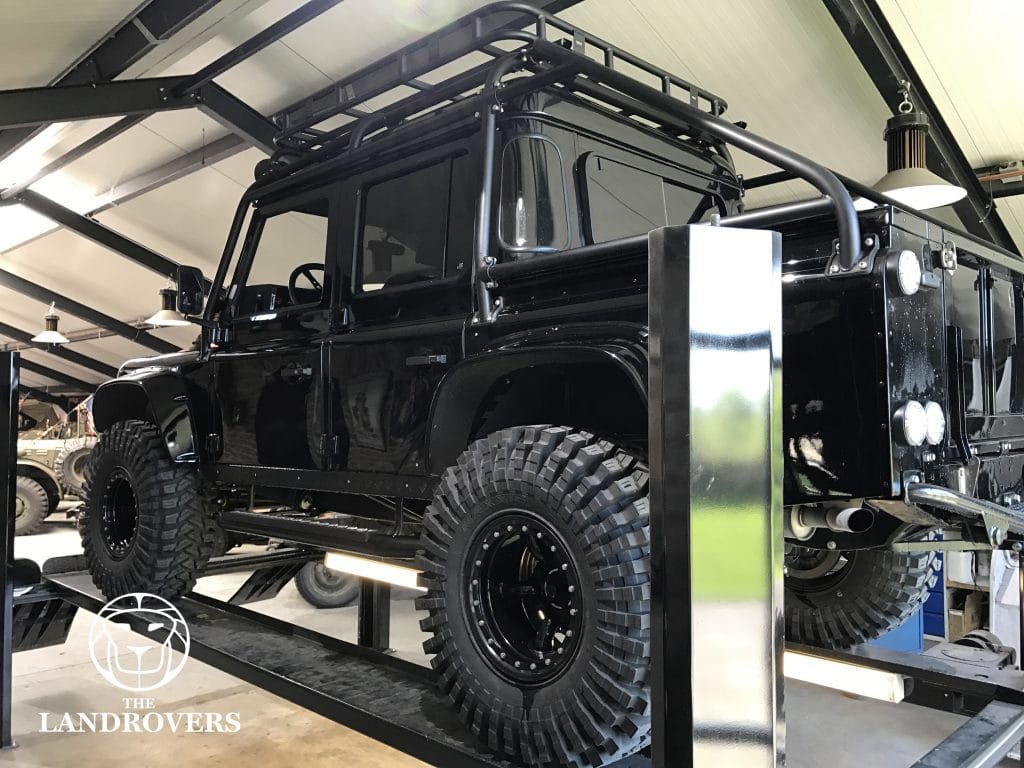 Modified & Custom Black Land Rover Defender