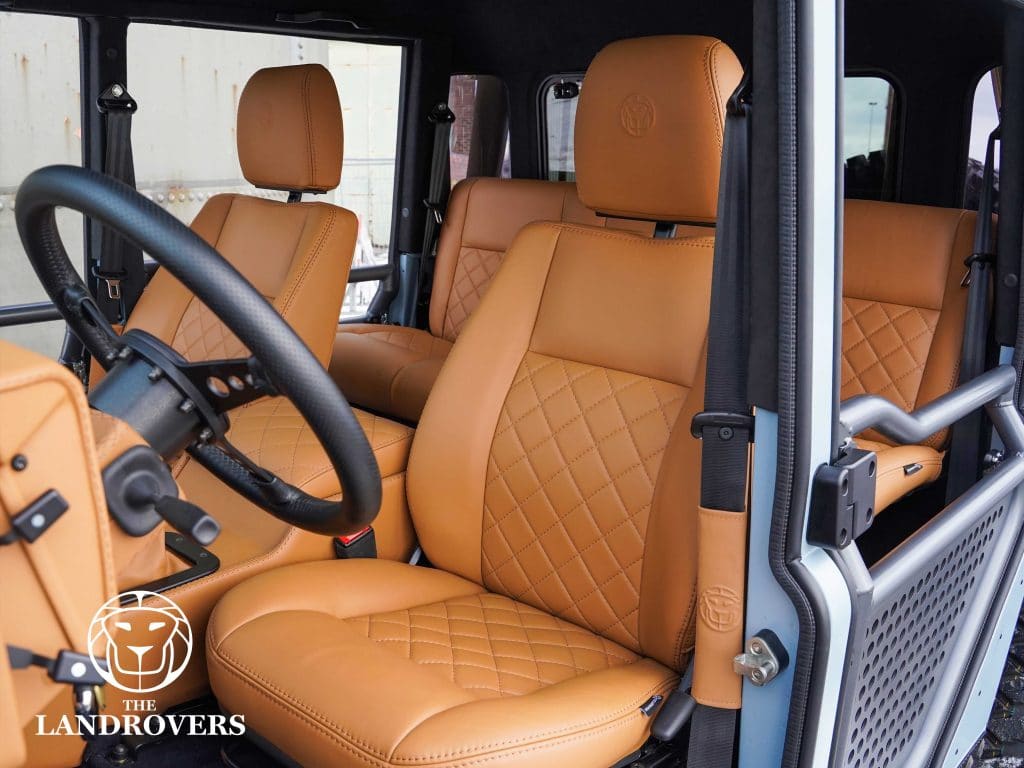 Interior Seating Customized Land Rover Defender - Custom Land Rover Defender – Custom Land Rovers - Custom Defenders