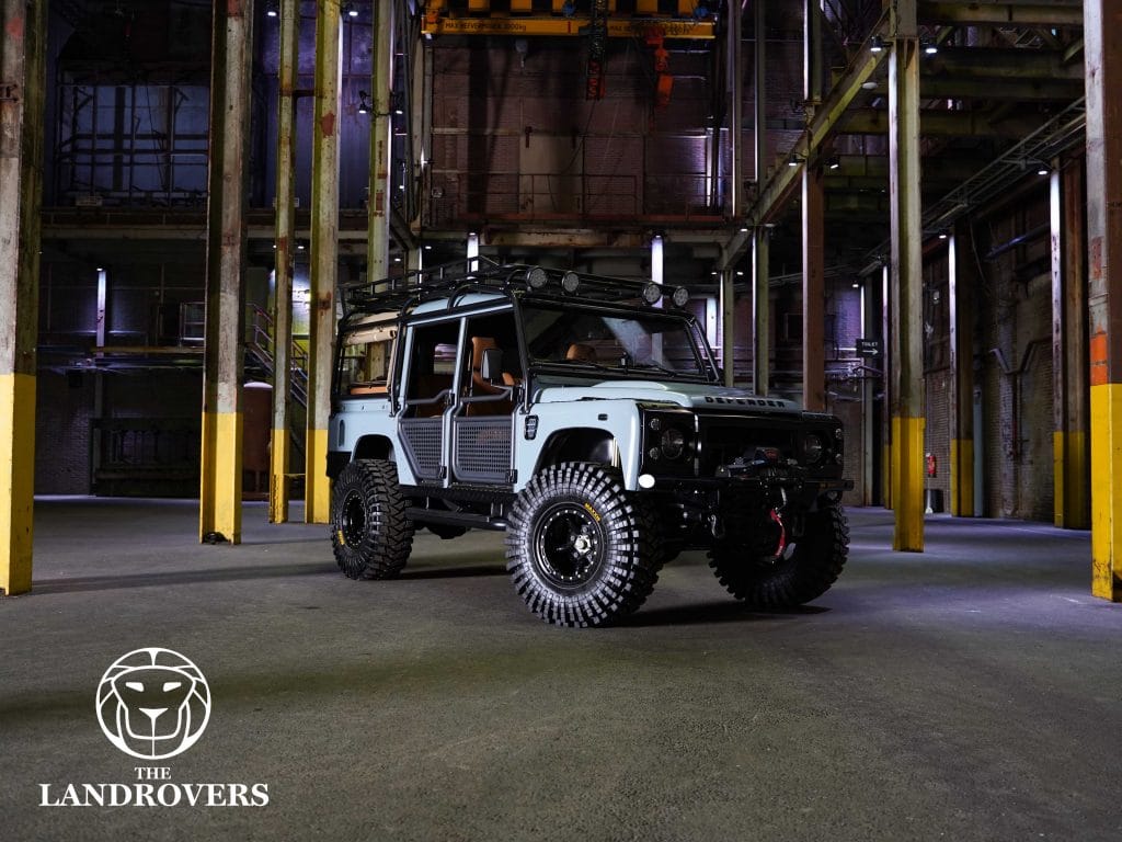 Restored Customized Land Rover Defender