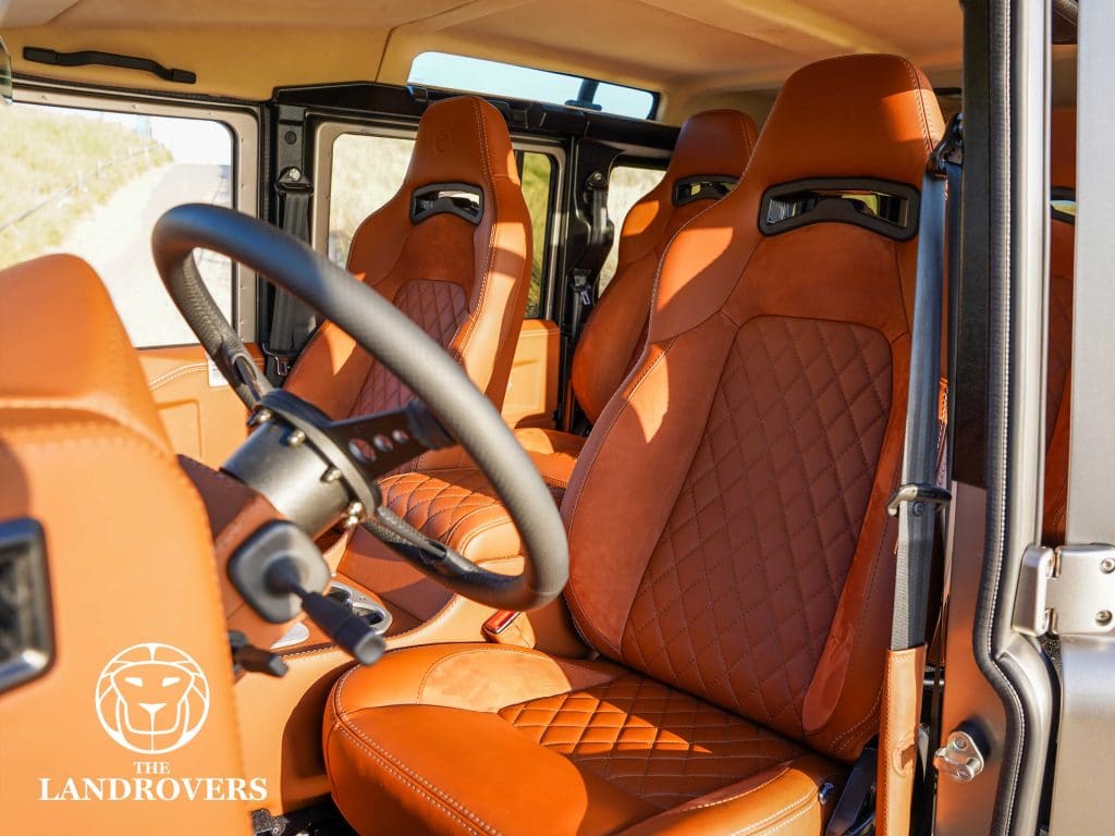 Interior Customized Land Rover Defender Landrovers