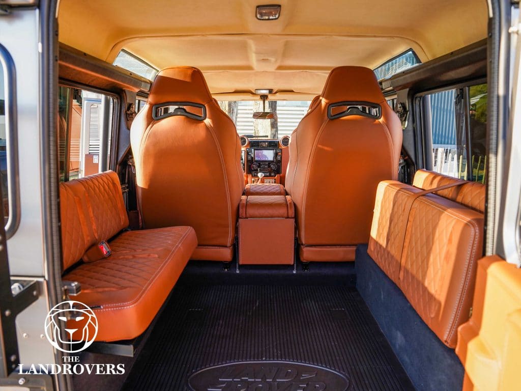 Interior Customized Land Rover Defender Landrovers