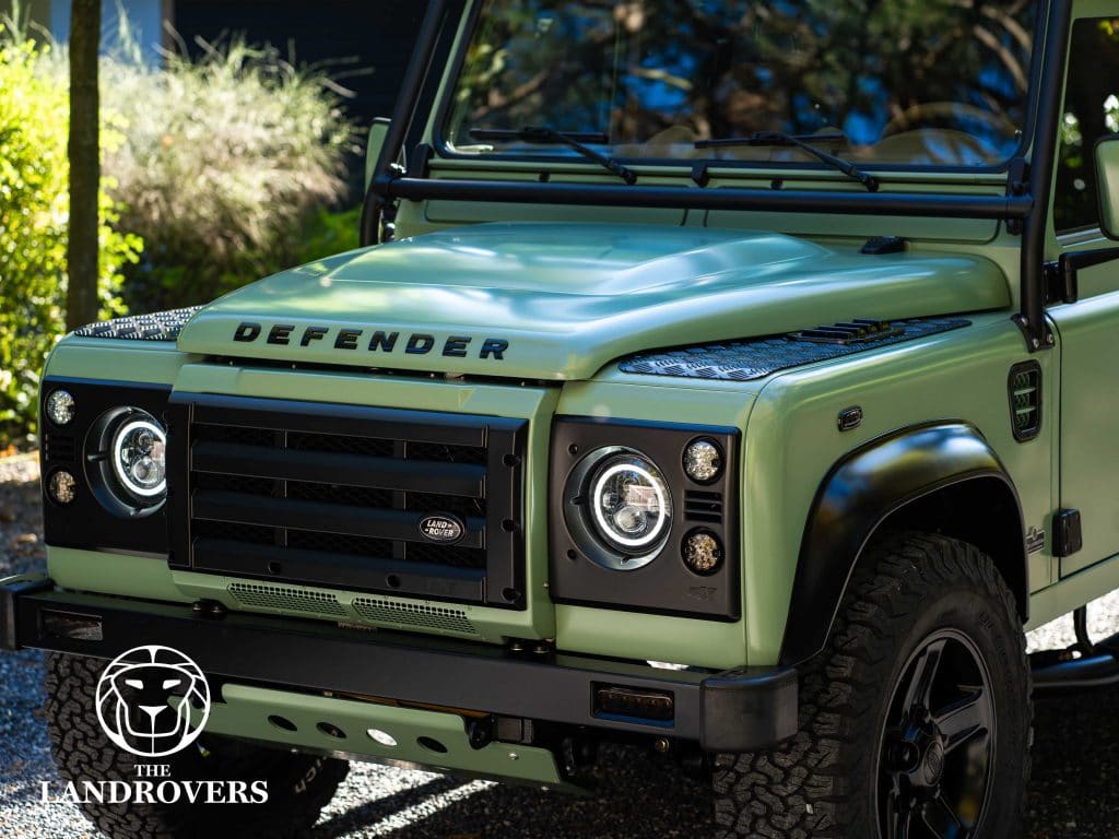 custom land rover defender front - Custom Land Rover Defender – Custom Land Rovers - Custom Defenders