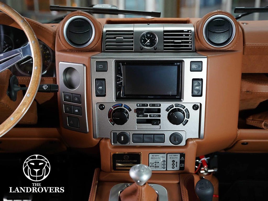 custom built land rover defender dashboard - Custom Defenders – Custom Land Rover Defenders - Custom Built