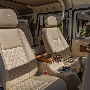 modified land rover seats - landrover conversion