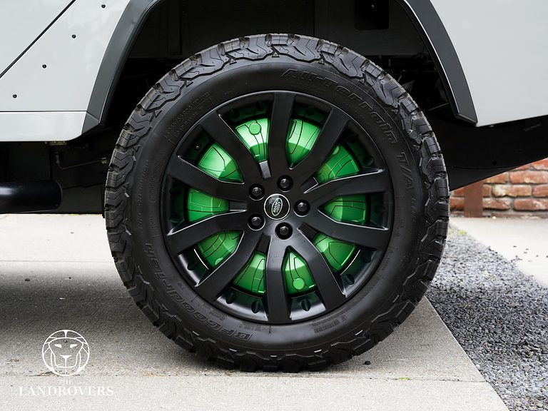 In-wheel motors: driving the electric electric Defender's performance