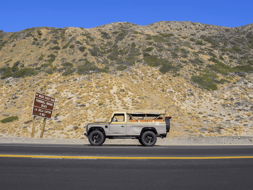land rover defender beachdrifter