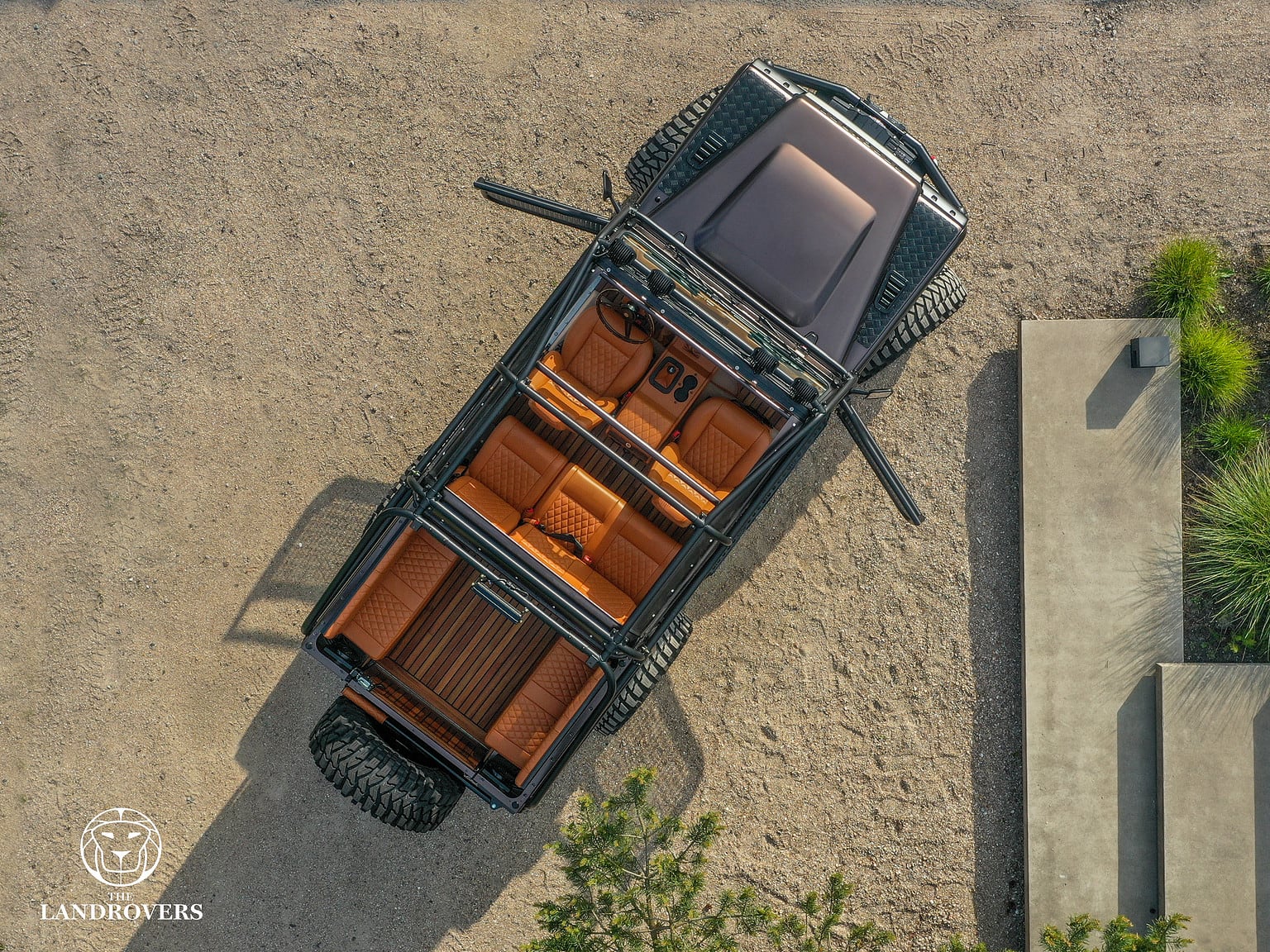 Custom built Land Rover Defender