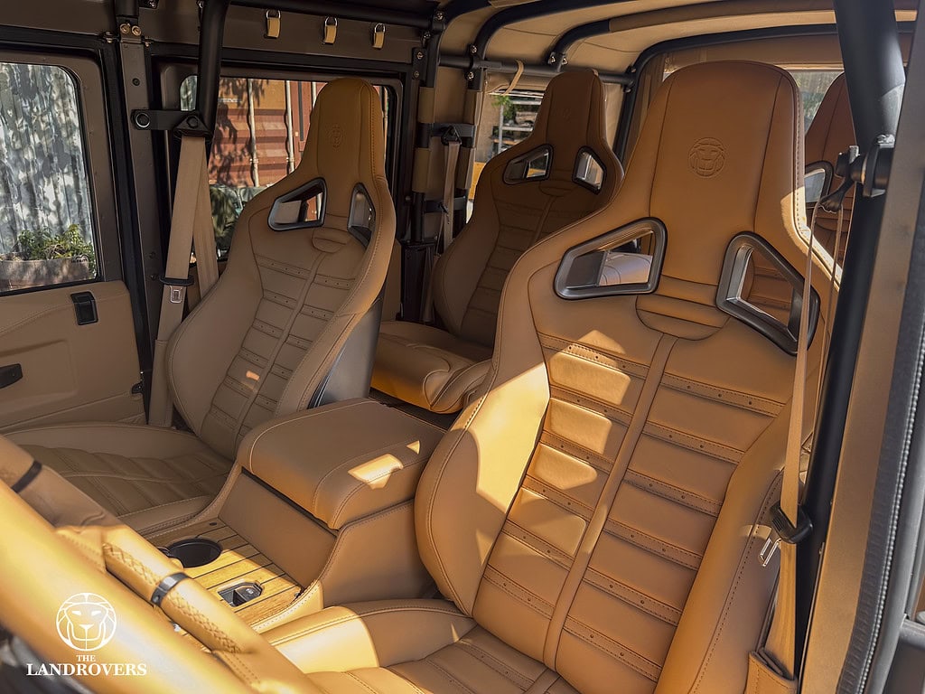 Custom built Land Rover Defender