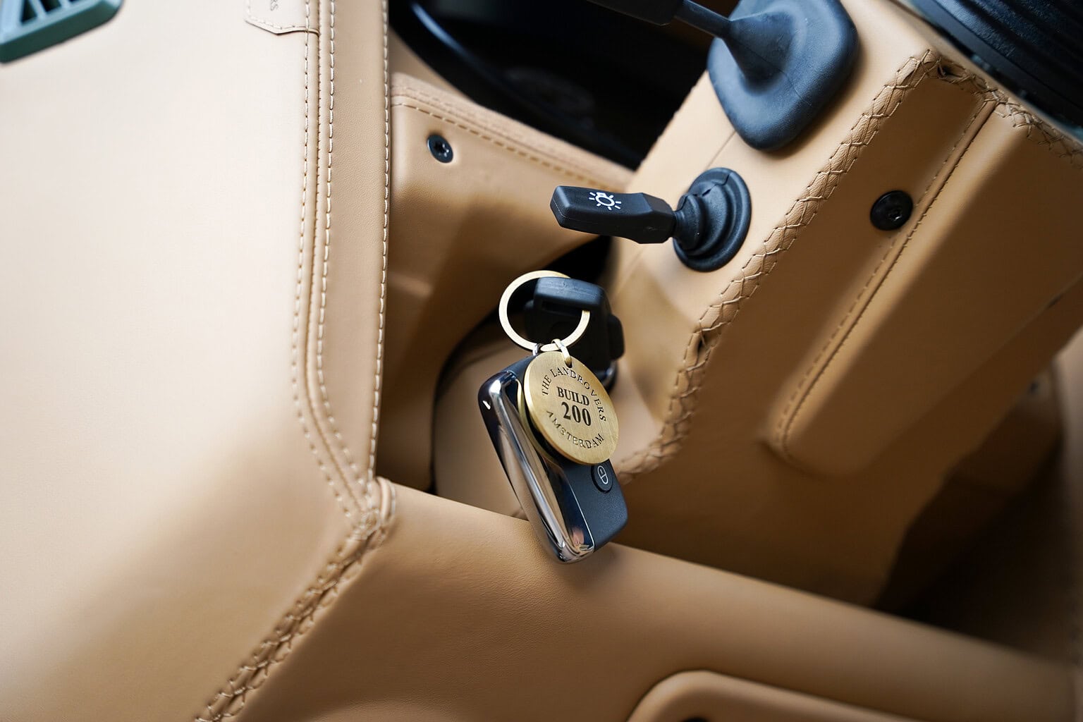 custom key of build 200 from The Landrovers Defender Gunner